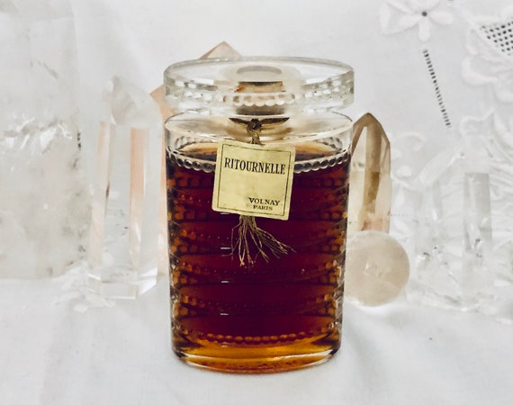 Volnay, Ritournelle, 'Ritournello', 50 ml. or 1.69 oz. Flacon, Parfum Extrait, Lalique, 1922, Paris, France ..