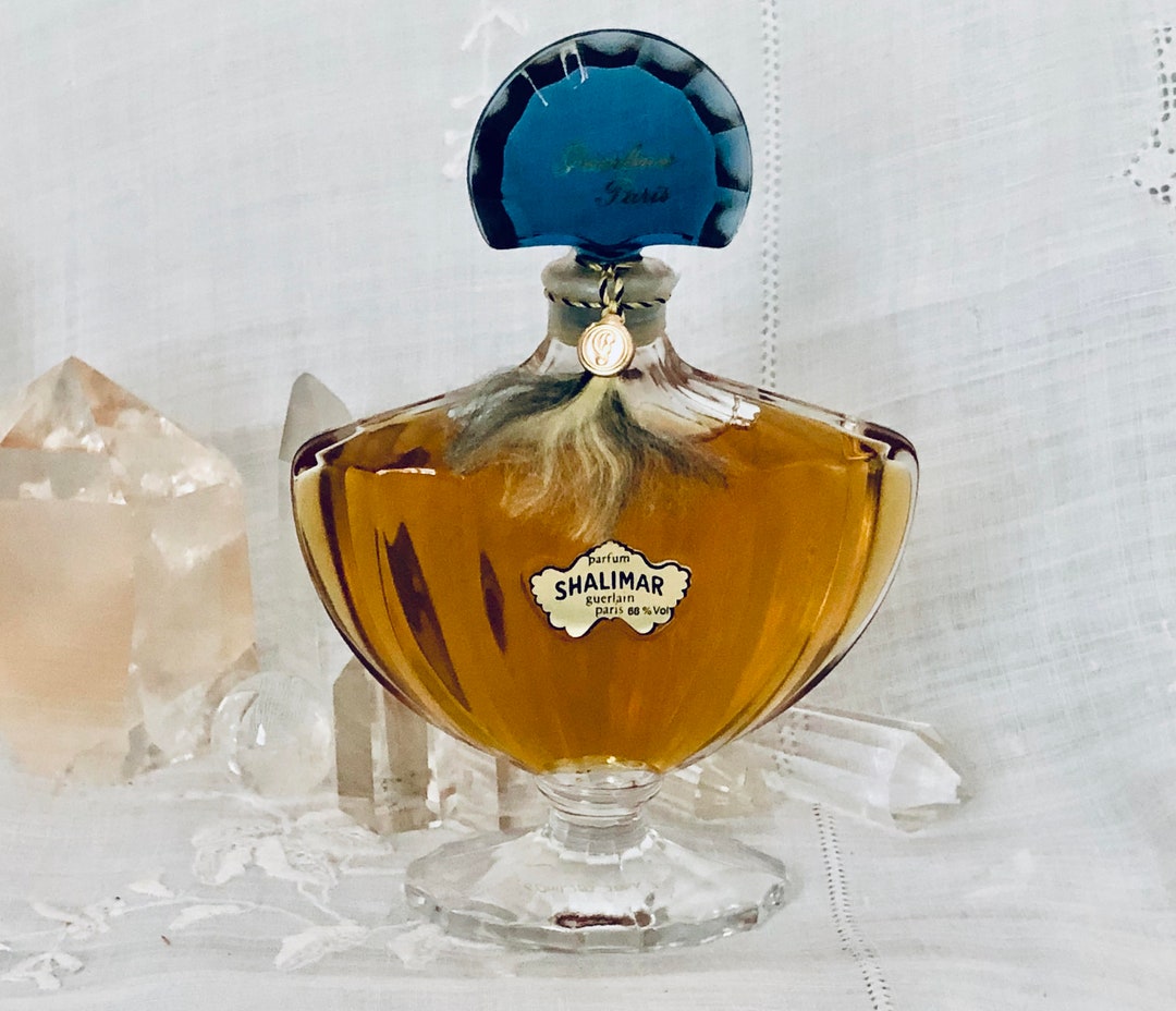 Guerlain, Shalimar, 60 Ml. or 2 Oz. Flacon, Parfum Extrait Guerlain, Shalimar, 60 Ml. or 2 Oz. Flacon, Parfum Extrait