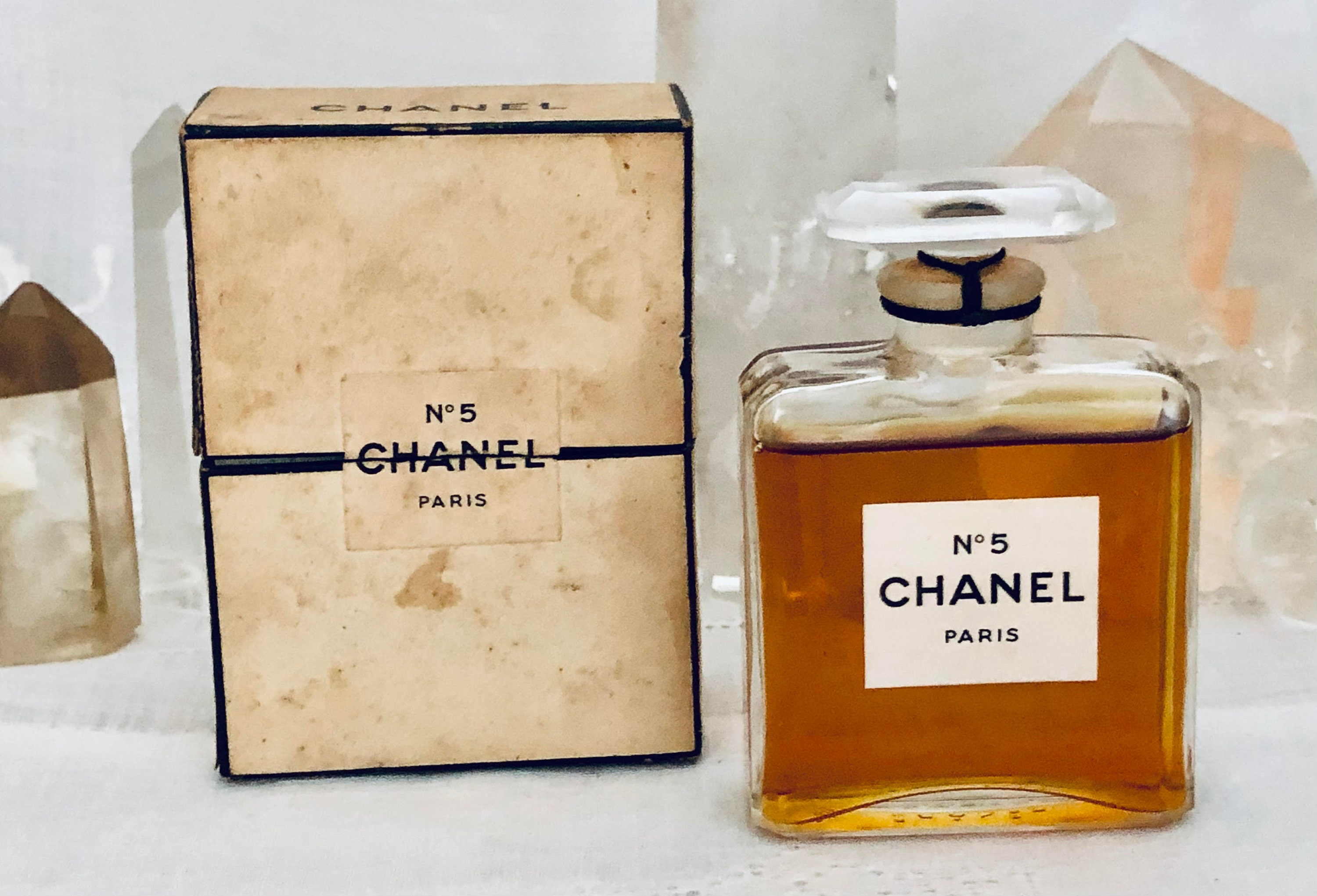 Chanel, No. 5, 30 Ml. or 1 Oz. Flacon, Parfum Extrait, 1921 Chanel, No. 5, 30 Ml. or 1 Oz. Flacon, Parfum Extrait, 1921