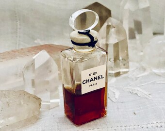 Chanel, No. 22, 7.5 ml. or 0.25oz. Flacon, Eau de Toilette, 1923, Paris,  France ..
