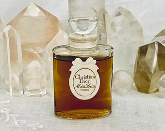 RARE Vintage Original 1950's Christian Dior, 'miss Dior' Eau