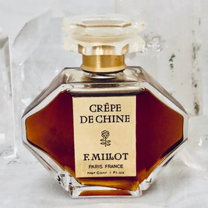 F. Millot, Crêpe De Chine, 'chinese Silk', 30 Ml. or 1 Oz F. Millot, Crêpe De Chine, 'chinese Silk', 30 Ml. or 1 Oz