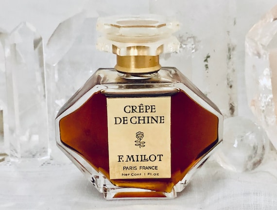 F. Millot, Crêpe de Chine, 'Chinese Silk', 30 ml. or 1 oz. Flacon