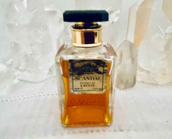Jeanne Lanvin, Scandal, Leathery Chypre, 15 ml. or 0.5 oz. Flacon, Parfum Extrait, 1931, 1940, Paris, France ..