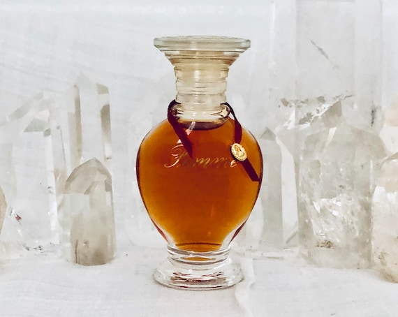 Marcel Rochas, Femme, 'Woman', Soft Leather, 30 ml. or 1 oz. Flacon, Parfum Extrait, 1943, Paris, France ..