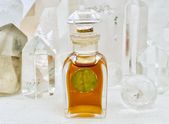 Houbigant, Ideal, 'Perfect', 10 ml. or 0.35 oz. Flacon, Parfum Extrait, Baccarat, 1900, 1930, Paris, France ..
