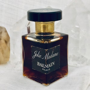 Pierre Balmain, Jolie Madame, 'Pretty Woman', Soft Leather or Cuir, 30 ml. or 1 oz. Flacon, Parfum Extrait, 1953, Paris, France ..