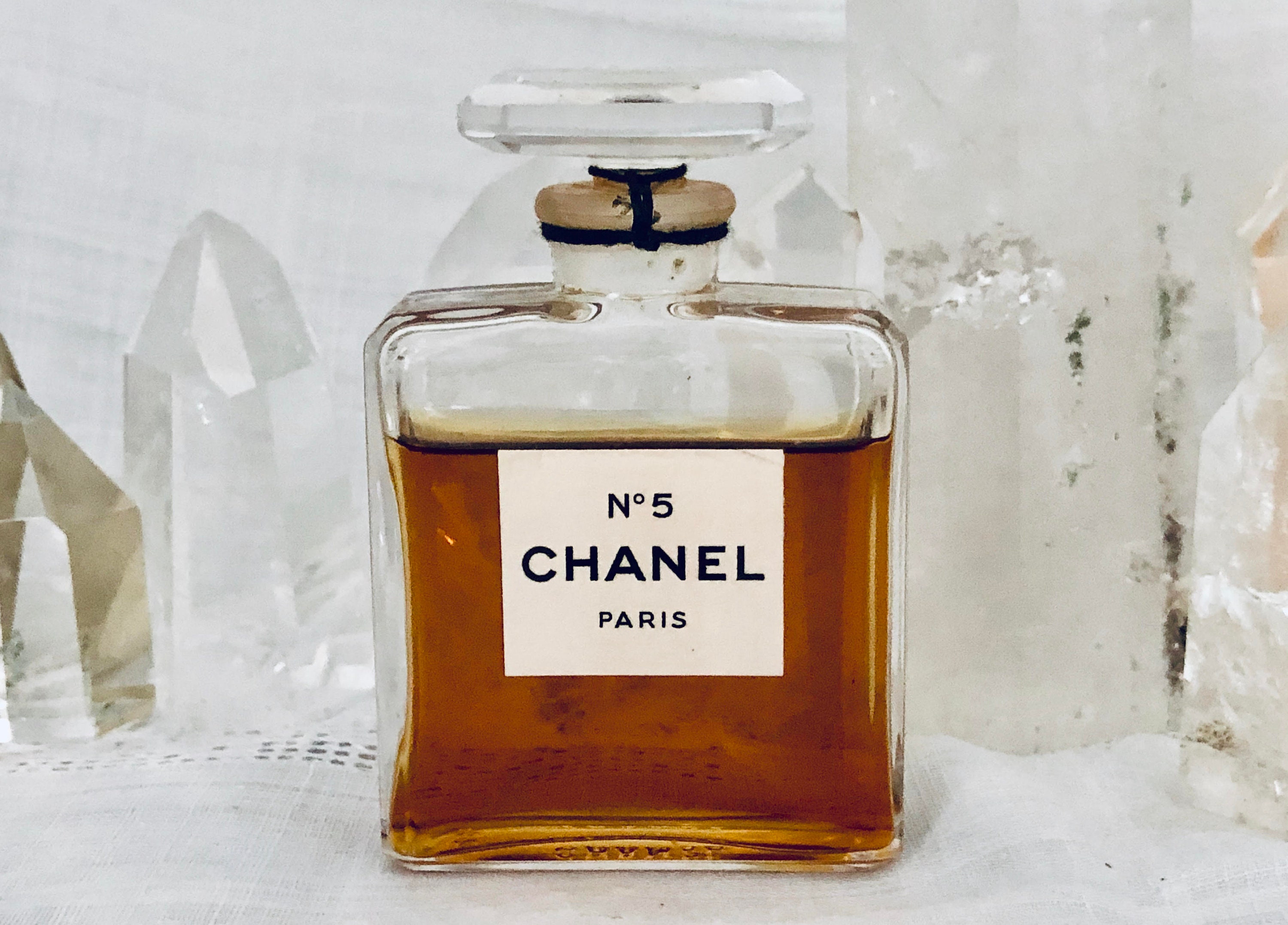 VERY RARE VINTAGE 1970's CHANEL No 5 PURE PERFUME EXTRAIT 1 oz Sealed  Bottle