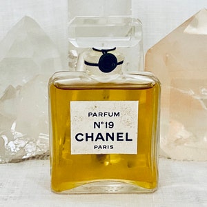 Chanel, No. 19, 28 ml. or 1 oz. Flacon, Parfum Extrait, 1970, 2000, Paris, France ..