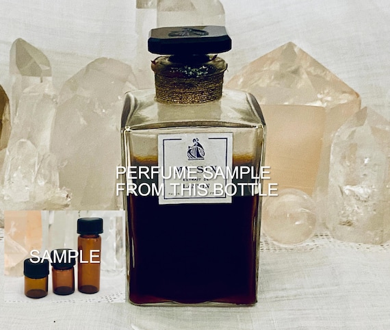 SAMPLE .. Jeanne Lanvin, Mon Péché, 'My Sin', DECANTED SAMPLE from Flacon, Parfum Extrait, 1931, Paris, France ..