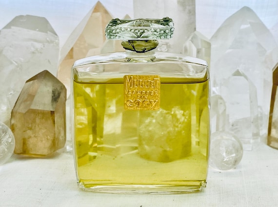Coty, Muguet, Lily of the Valley, 48 ml. or 1.6 oz. Flacon, Parfum Extrait, 1923, Lalique, Paris, France ..