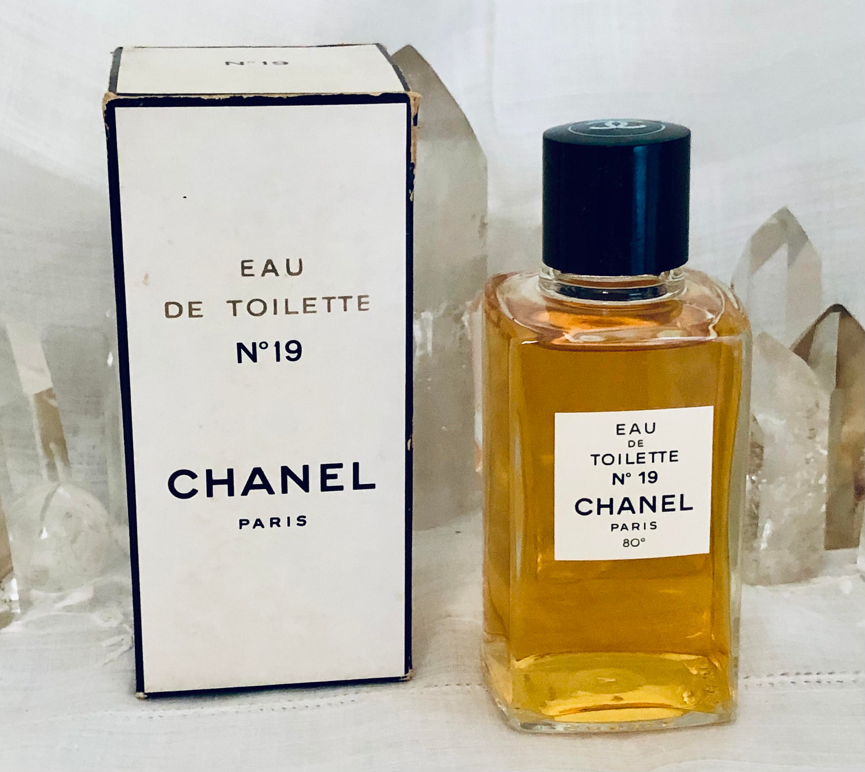 Chanel, No. 19, 118 Ml. or 4oz. Flacon, Eau De Toilette Chanel, No. 19, 118 Ml. or 4oz. Flacon, Eau De Toilette