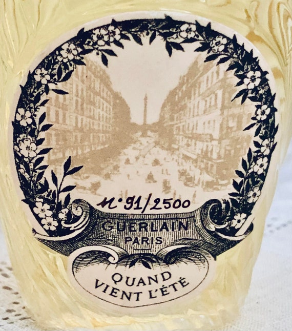 香水(女性用) GUERLAIN QUAND VIENT LETE  EAU DE PARFUM Guerlain, Quand Vient L'Été, 'when Summer Comes', 80 Ml. or