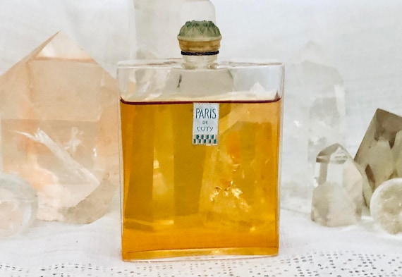 Coty, Paris, 50 ml. or 1.76 oz. Flacon, Parfum Extrait, Lalique, 1922, 1940, Paris, France ..