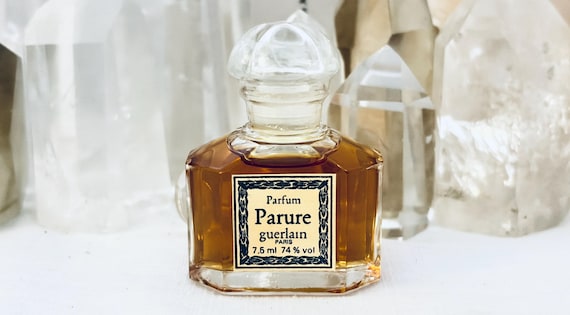 Guerlain, Parure, 'Ensemble', 7.5 ml. or 0.25 oz. Flacon, Parfum Extrait, Flacon Parure, 1971, Paris, France ..