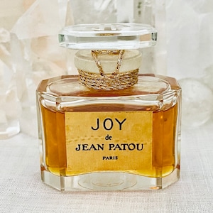 Jean Patou, JOY, 15 ml. or 0.5 oz. Flacon, Parfum Extrait, 1929, 1960, Paris, France ..