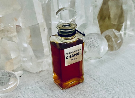 Chanel, Russia Leather, Cuir De Russie, 7.5 Ml. or 0.25 Oz. Flacon