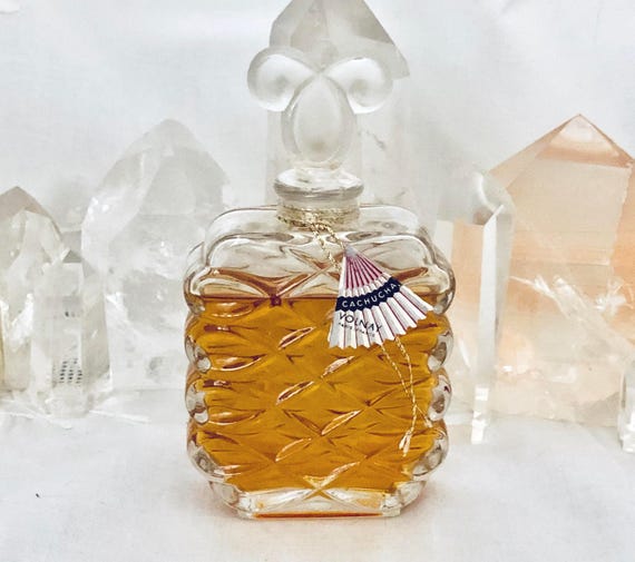 Volnay, Cachucha, 'Spanish Dance', 50 ml. or 1.69 oz. Flacon, Perfume Extrait, 1937, Paris, France ..