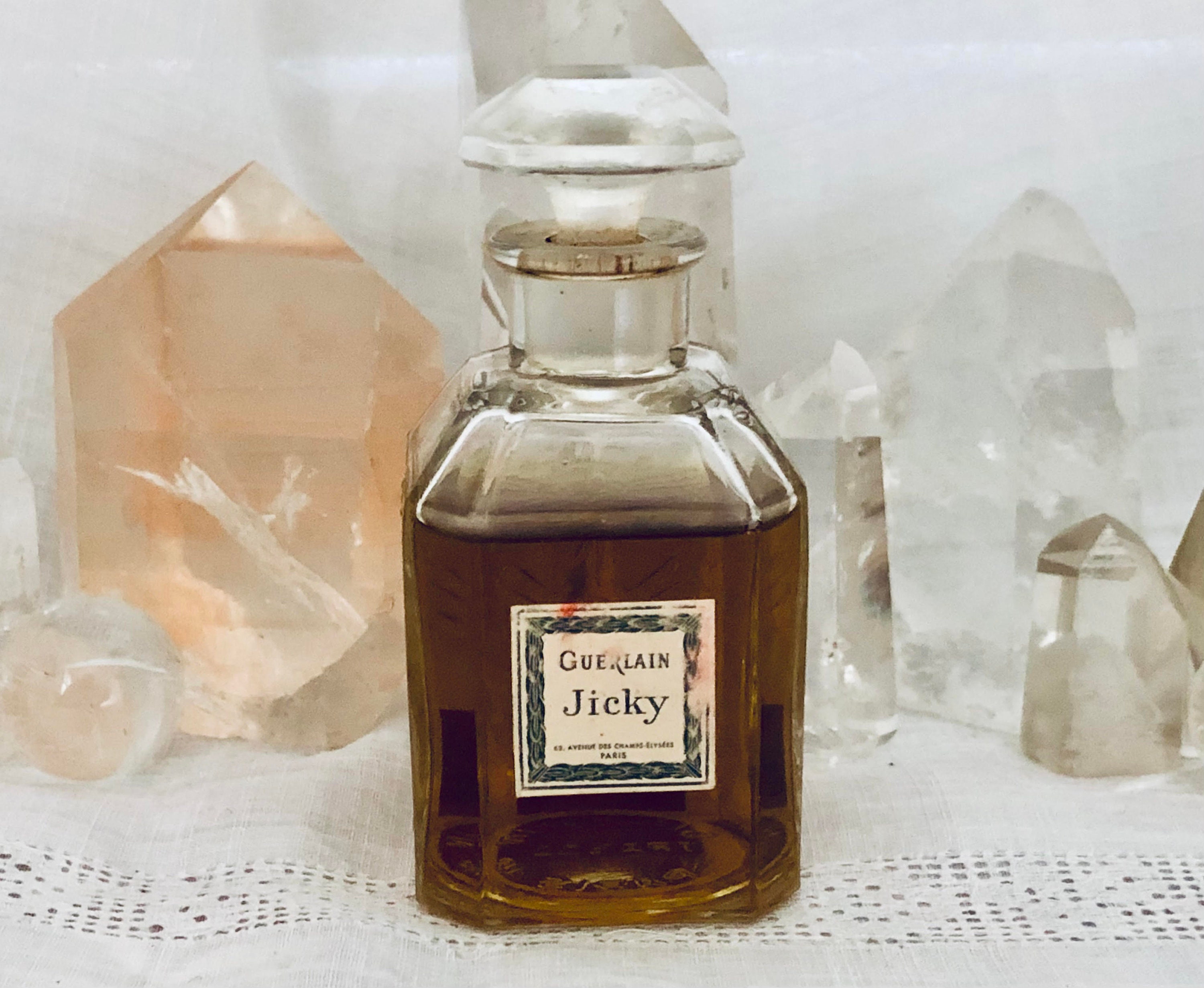 Guerlain, Jicky, 80 Ml. or 2.7 Oz. Flacon, Parfum Extrait Guerlain, Jicky, 80 Ml. or 2.7 Oz. Flacon, Parfum Extrait