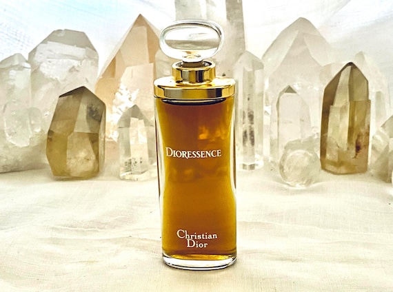 Christian Dior, Dioressence, 15 ml. or 0.5 oz. Flacon, Parfum Extrait, 1979, Paris, France ..