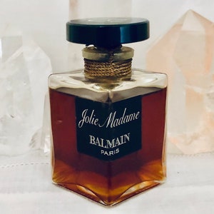 Pierre Balmain, Jolie Madame, 'Pretty Woman', Soft Leather or Cuir, 60 ml. or 2 oz. Flacon, Parfum Extrait, 1953, Paris, France ..