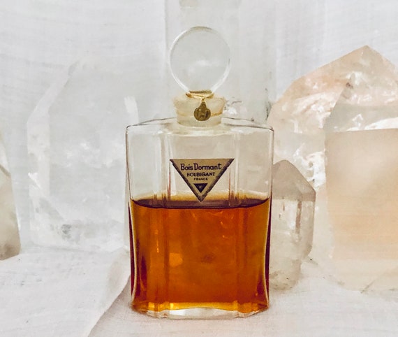 Houbigant, Bois Dormant, 'Sleeping Woods', 30 ml. or 1 oz. Flacon, Parfum Extrait, 1925, Paris, France ..