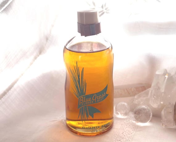 Elizabeth Arden, Blue Grass, 240 ml. or 8 oz. Flacon, Eau de Toilette, 1934, 1950, Paris, France ..