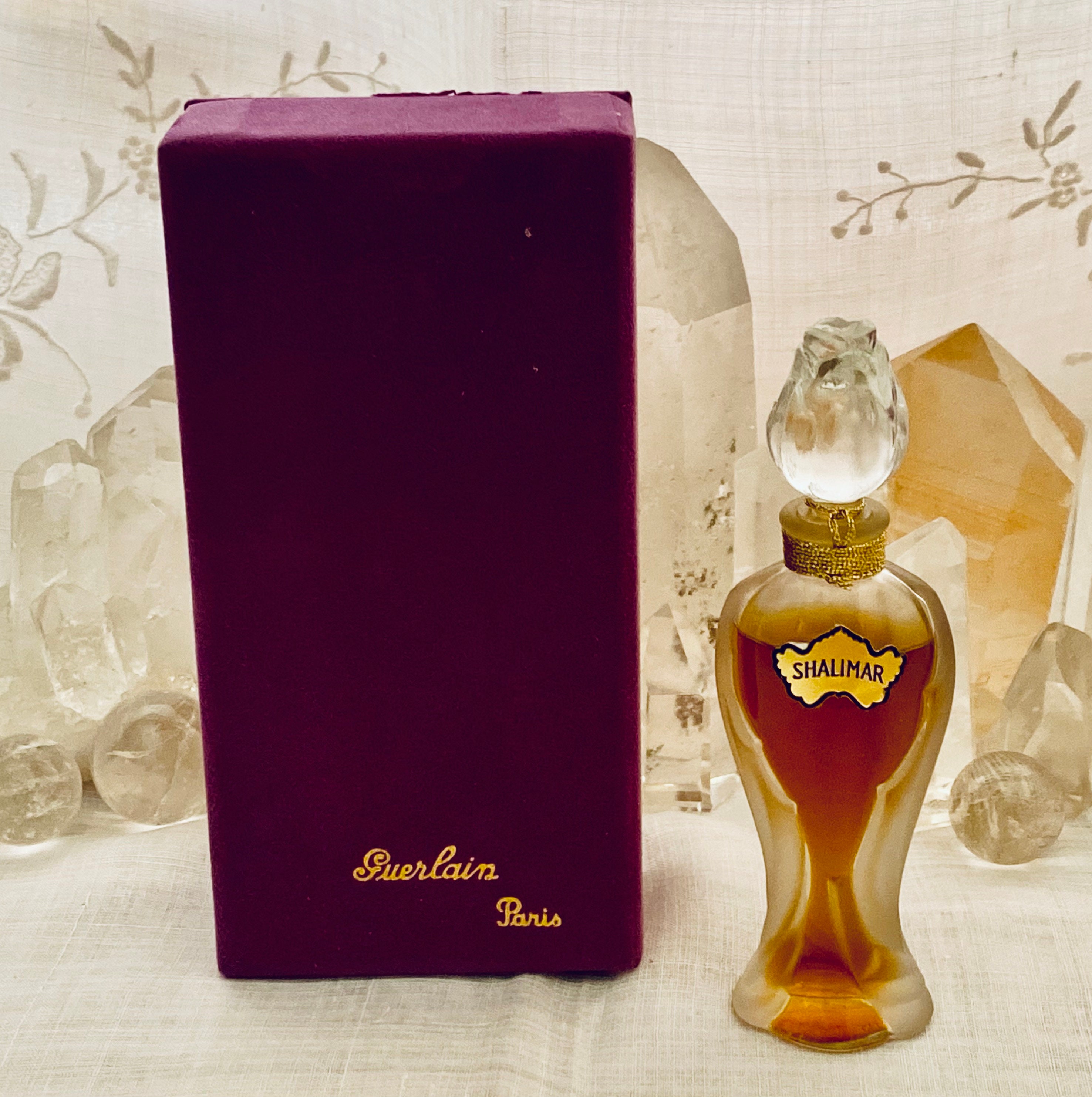 Guerlain, Shalimar, 15 Ml. or 0.5 Oz. Flacon, Parfum Extrait Guerlain, Shalimar, 15 Ml. or 0.5 Oz. Flacon, Parfum Extrait
