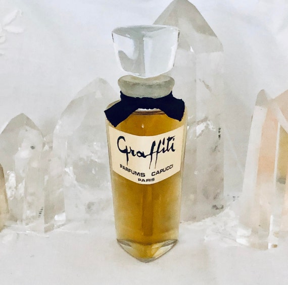Capucci, Graffiti, 30 ml. or 1 oz. Flacon, Parfum Extrait, 1963, Paris, France ..