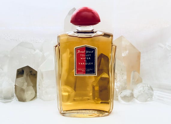 Yardley of London, Bond Street, 90 ml. or 3 oz. Flacon, Toilet Water, 1950, London, England, UK ..