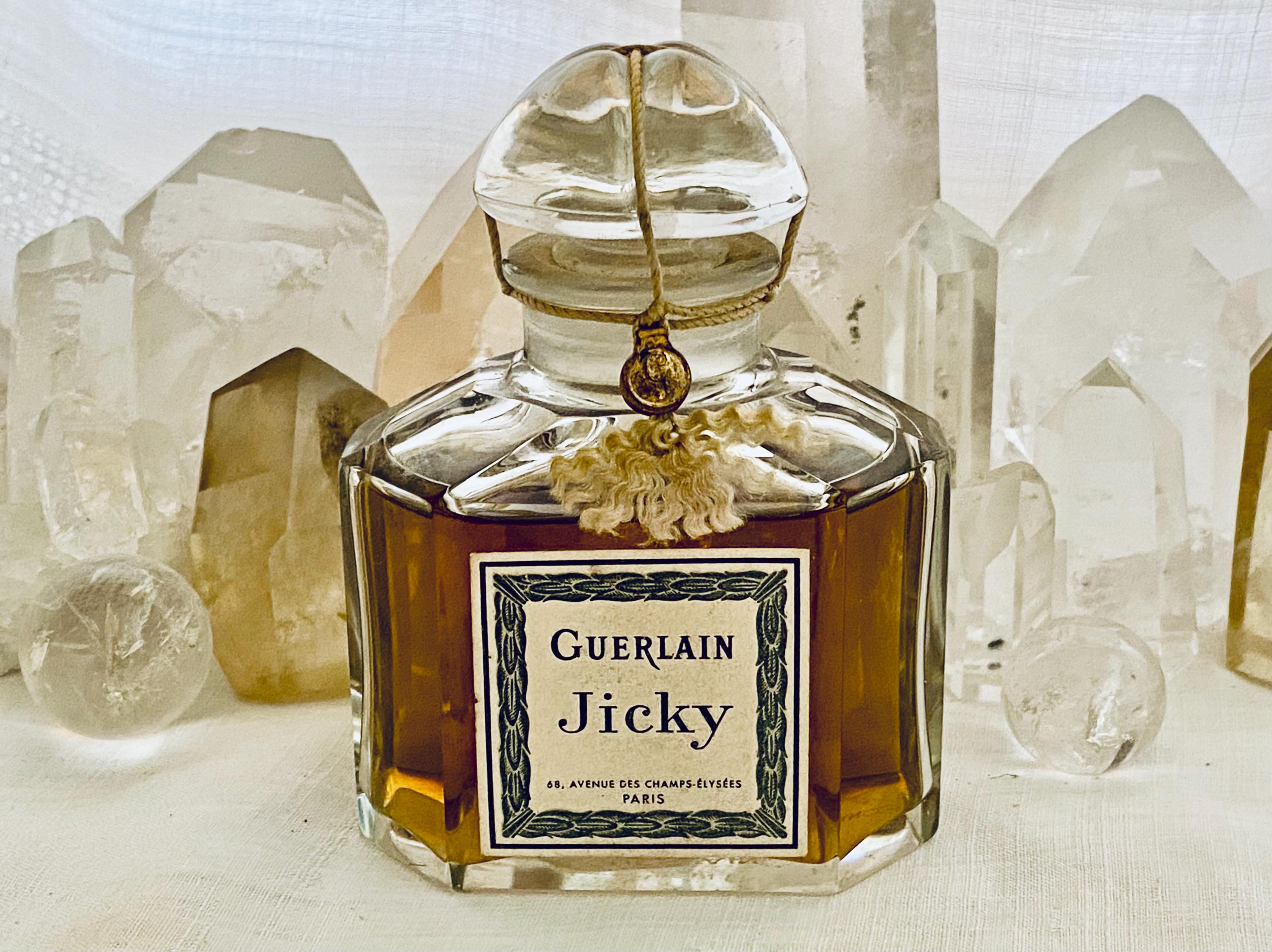 Guerlain, Jicky, 80 Ml. or 2.81 Oz. Flacon, Parfum Extrait, Flacon