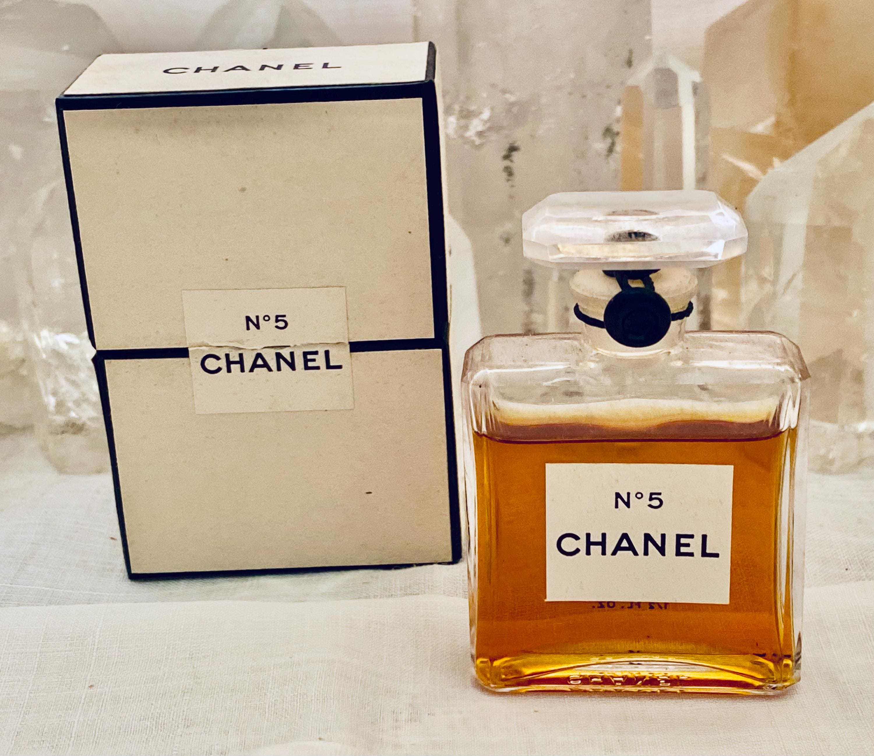 Chanel No. 5, 15 Ml. or 0.5 Oz. Flacon, Parfum Extrait, 1921, 1950