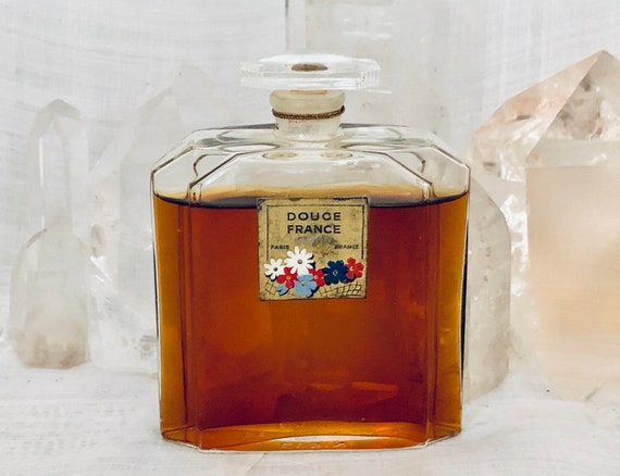 Lubin, Douce France, 'Sweet France', 50 ml. or 1.69 oz. Flacon, Parfum Extrait, Verrières JulienViard, 1920, Paris, France ..