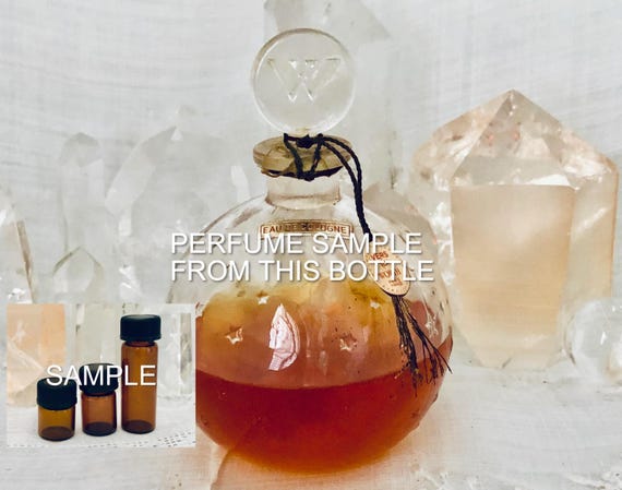 SAMPLE .. Worth, Vers Toi, 'Towards You', DECANTED SAMPLE from Flacon, Eau de Cologne, Lalique, 1934, Paris, France ..