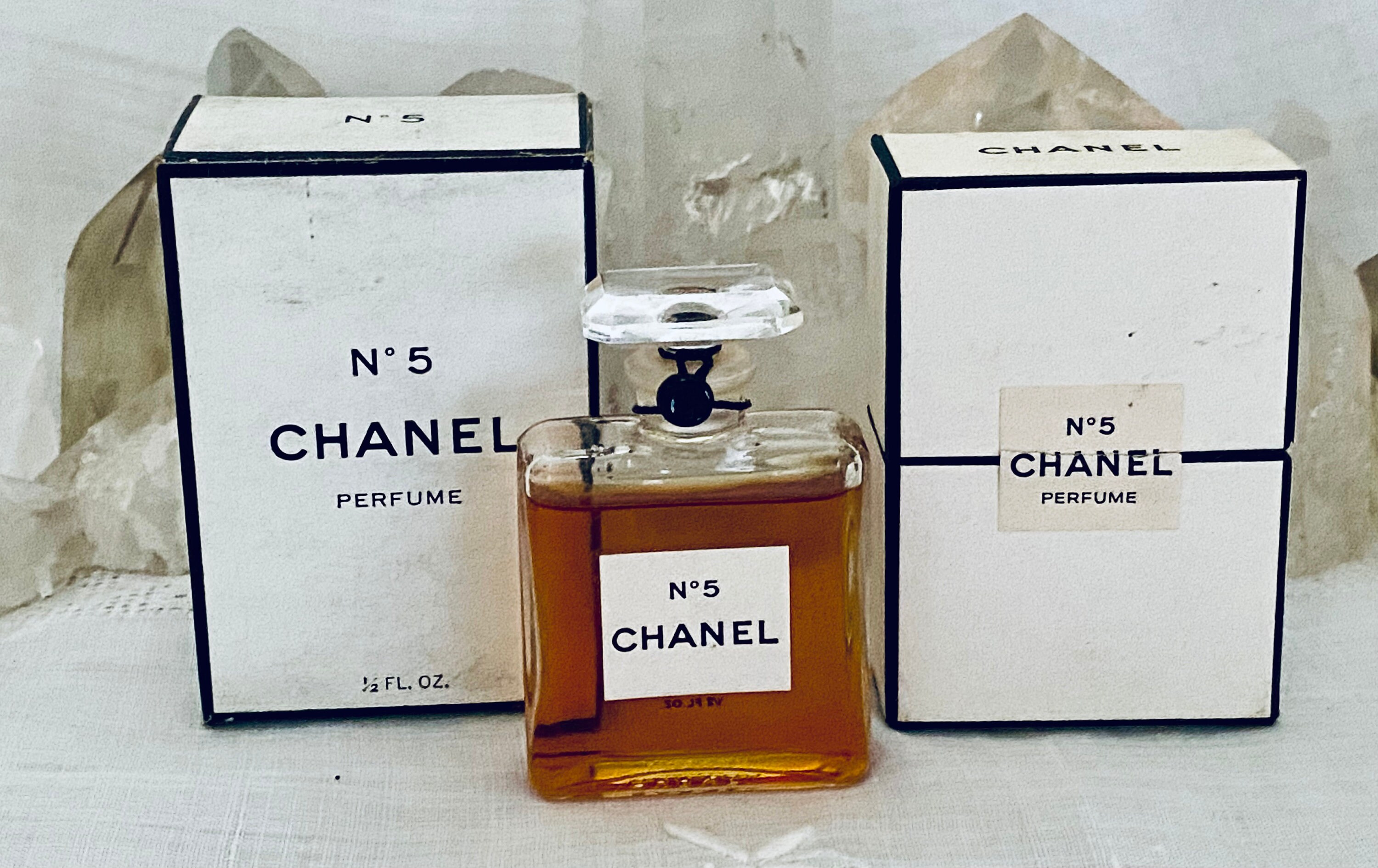 perfume ポスター 5枚セット 5 Chanel No. 5, 15 Ml. or 0.5 Oz. Flacon, Parfum Extrait, 1921