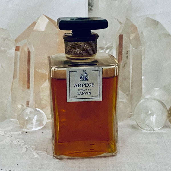 Jeanne Lanvin, Arpège, 'Arpeggio', 60 ml. or 2 oz. Flacon, Parfum Extrait, 1927, 1940, Paris, France ..