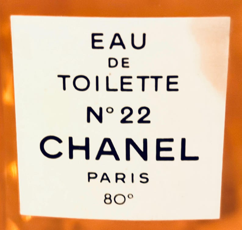Chanel, No. 22, 240 ml. or 85 oz. Flacon, Eau de Toilette, 1923, 1940, Paris, France .. bild 11