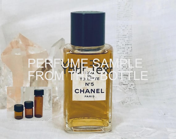 SAMPLE .. Chanel, No. 5, DECANTED SAMPLE from Flacon, Eau de Toilette, 1921, 1940, Paris, France ..