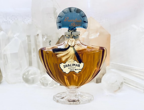 Guerlain, Shalimar, 30 ml. or 1 oz. Flacon, Parfum Extrait, Flacon Chauve Souris, 1923, 1999, Paris, France ..