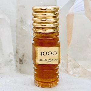 Jean Patou, 1000, 6 ml. or 0.2 oz. Flacon, Pure Parfum Extrait, Limited Edition, 1972, Paris, France ..