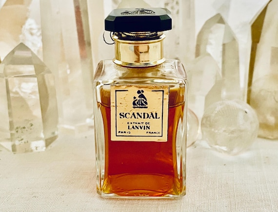 Jeanne Lanvin, Scandal, Leathery Chypre, 15 ml. or 0.5 oz. Flacon, Parfum Extrait, 1931, 1940, Paris, France ..