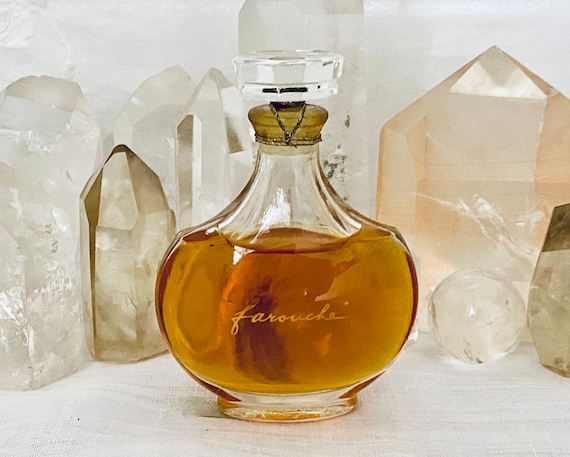 Nina Ricci, Farouche, 'Fierce', 30 ml. or 1 oz. Flacon, Pure Parfum Extrait, Lalique, 1945, 1965, Paris, France ..
