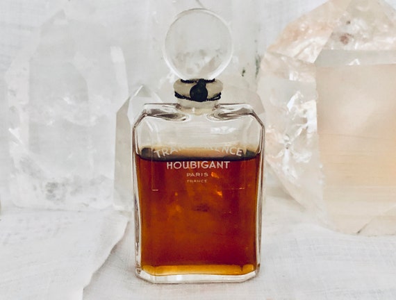 Houbigant, Transparence, 15 ml. or 0.5 oz. Flacon, Parfum Extrait, 1939, Paris, France ..