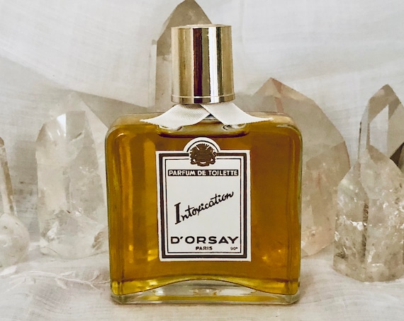 D'Orsay, Intoxication, Floral Chypre, 120 ml. or 4 oz. Flacon, Parfum de Toilette, 1938, Paris, France ..