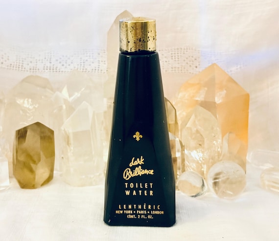 Lenthéric, Lentheric, Dark Brilliance, 60 ml. or 2 oz. Flacon, Toilette Water, Eau de Toilette, 1946, 1955, Paris, France ..