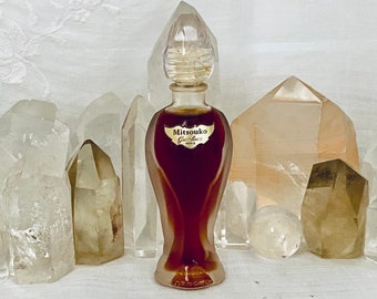 Guerlain, Mitsouko, 15 ml. or 0.5 oz. Flacon, Parfum Extrait, Flacon Amphora, Pochet et du Courval, 1919, 1970, Paris, France ..