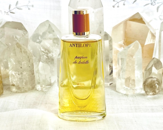 Weil, Antilope, 30 ml. or 1 oz Flacon, Parfum de Toilette, 1945, 1980, Paris, France ..