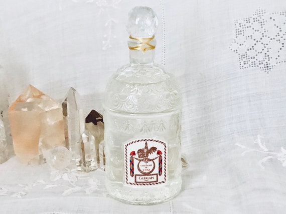 Guerlain, Eau de Cologne du Coq, 250 ml. or 8.5 oz. Flacon, Flacon Abeilles, 1894, 1990, Paris, France ..