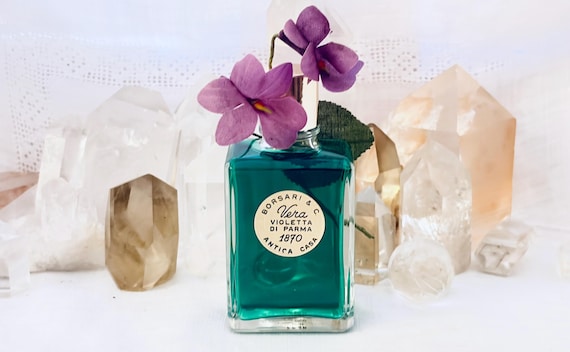 Borsari, Violetta di Parma, 'Parma Violets', 75 ml. or 2.5 oz. Flacon, Parfum Extrait, 1870, 1950, Parma, Italy ..