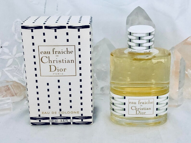 Christian Dior Eau Fraiche 108 ml. or 3.8 oz. Flacon Eau de Etsy